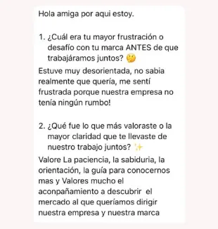 Testimonio